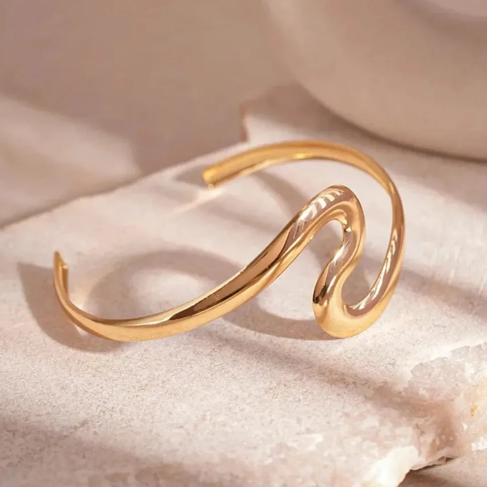 Bracelet de bras or