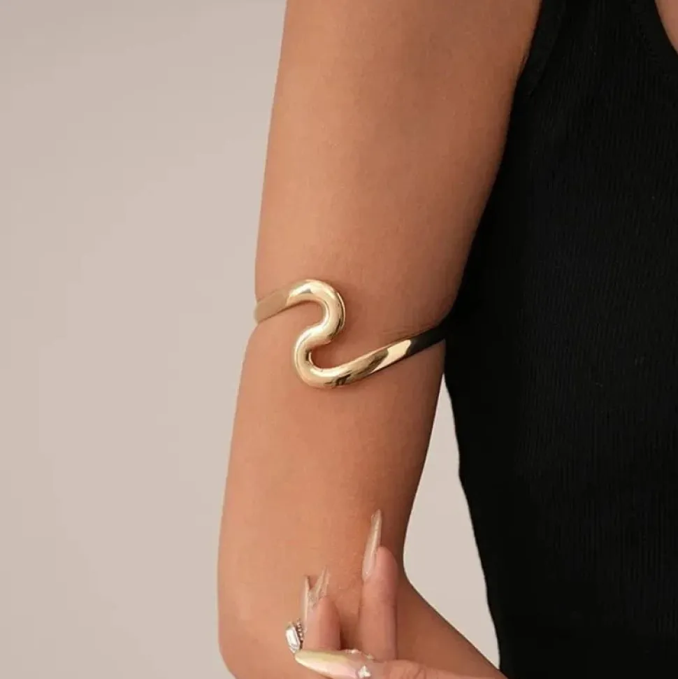 Bracelet de bras or