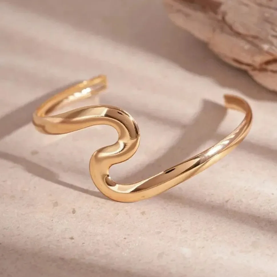 Bracelet de bras or