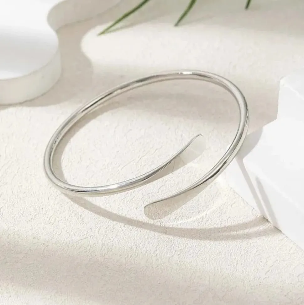 Bracelet jonc en argent