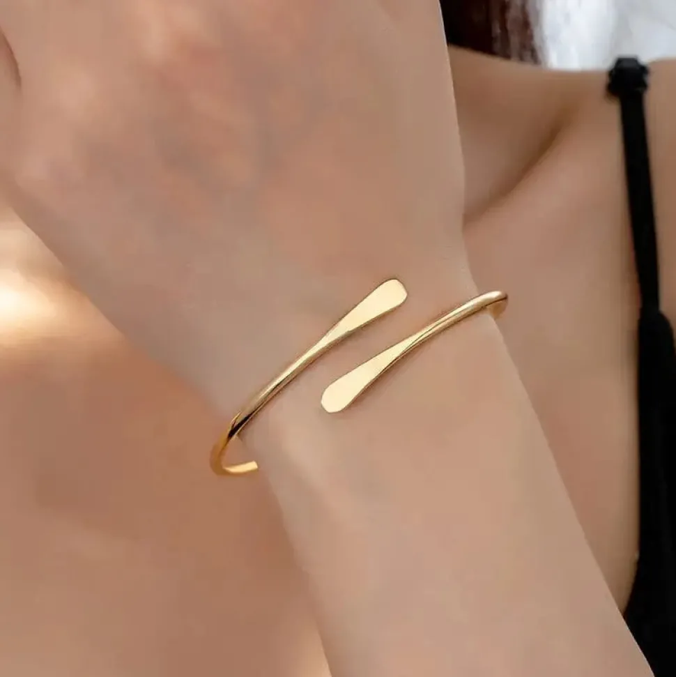Bracelet jonc en or
