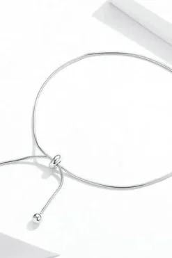 Chaîne de cheville en argent