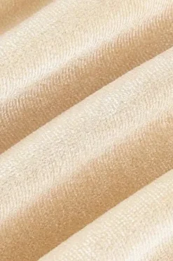 Robe beige moulante longue dos nu