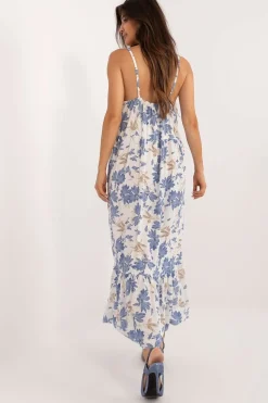 Robe bohème fleurie longue