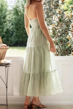 Robe bohème midi pour été