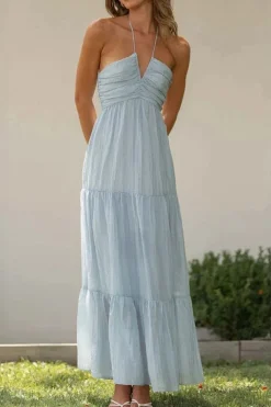 Robe bohème midi pour été