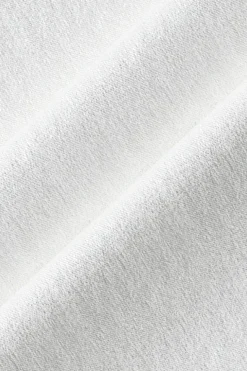 Robe bustier blanche courte nœud décoratif