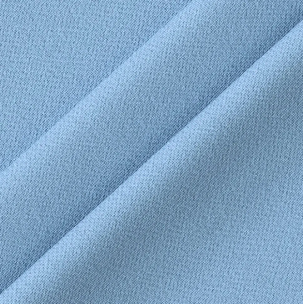 Robe bustier bleue évasée courte