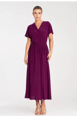 Robe casual pour été longue manches courtes