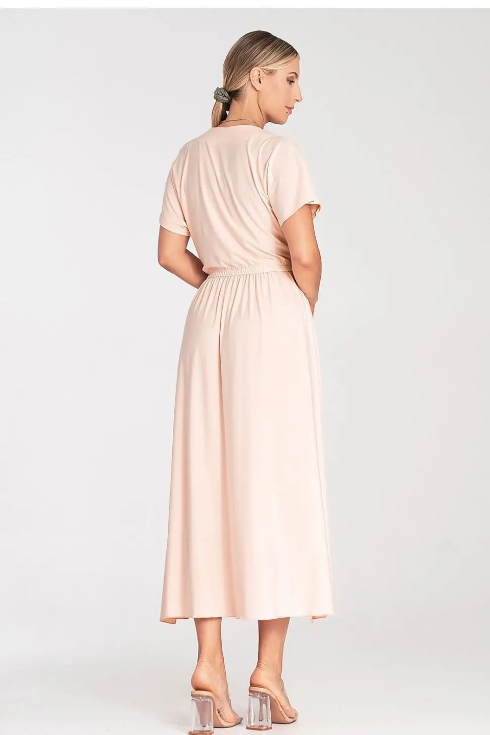 Robe casual pour été longue manches courtes