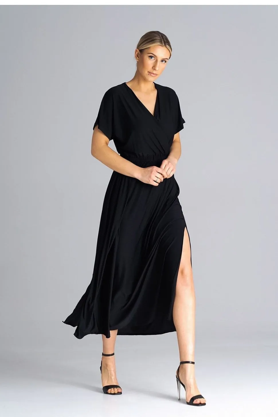 Robe casual pour été longue manches courtes