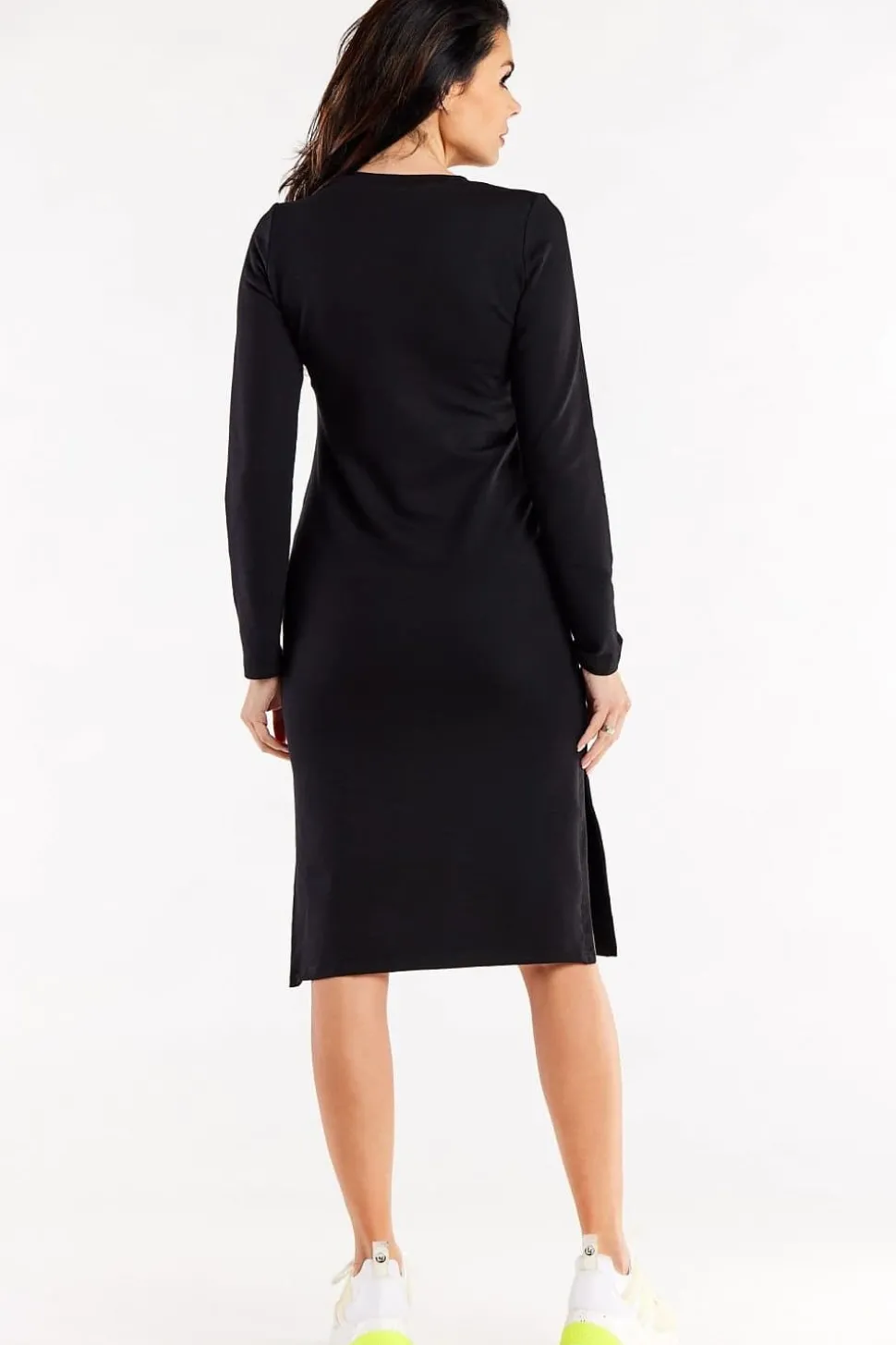 Robe cintrée noire