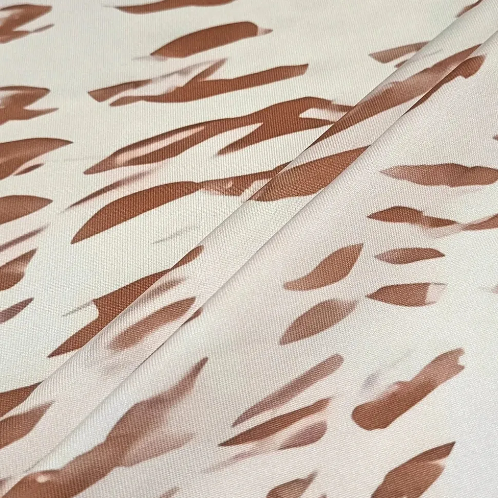 Robe courte moulante à motif léopard
