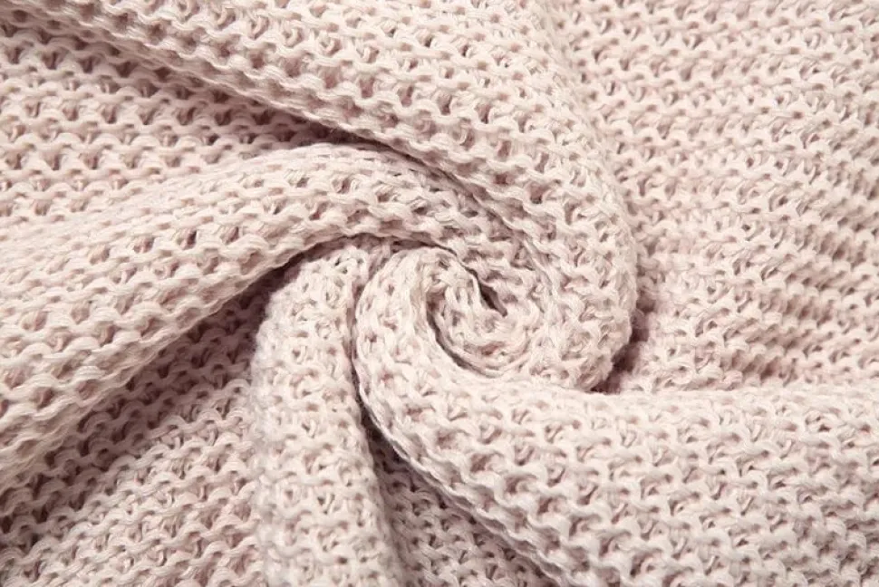 Robe crochet longue beige moulante