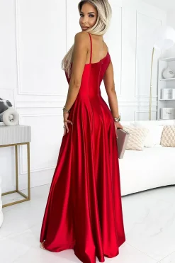 Robe de bal rouge