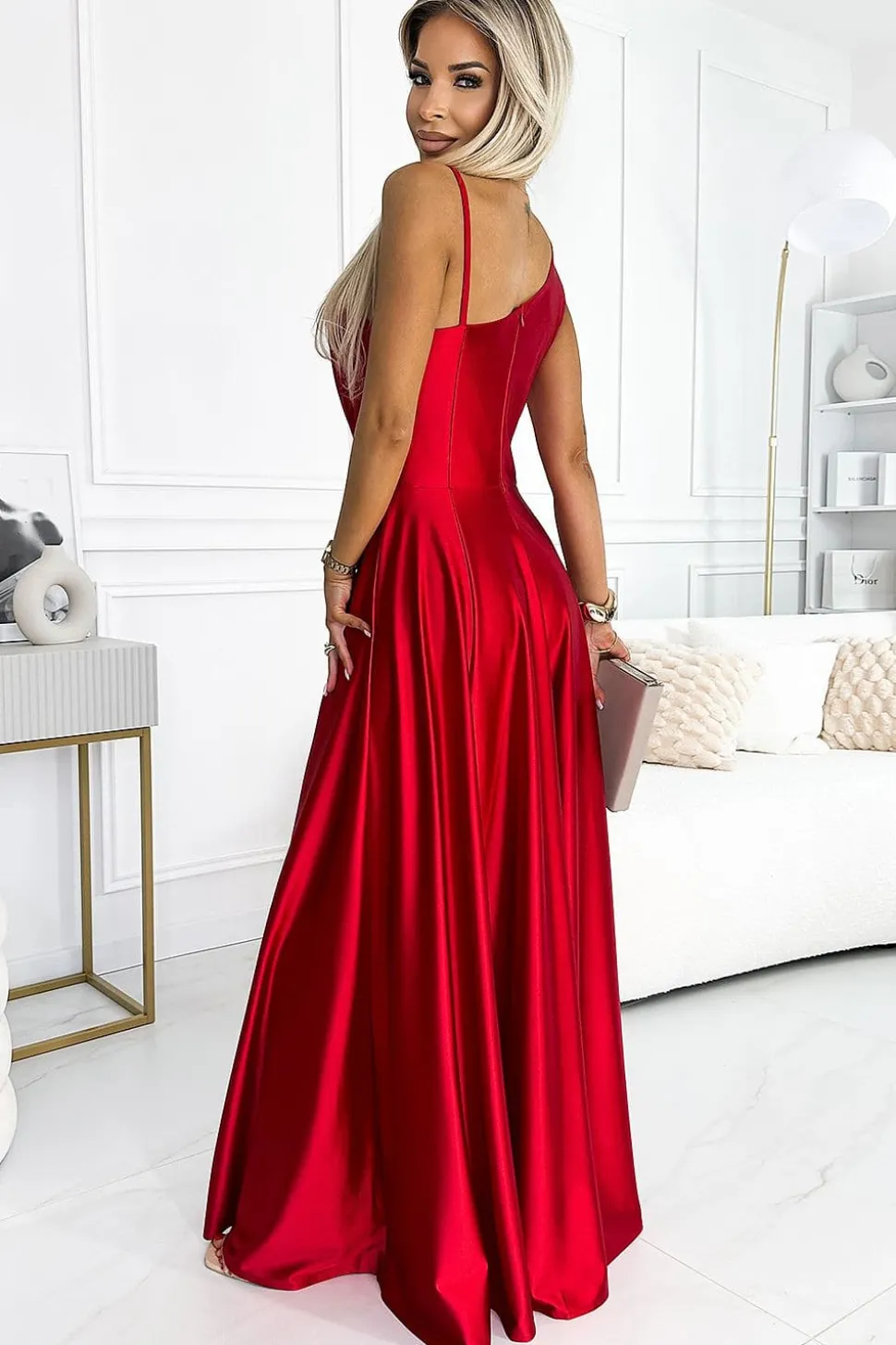Robe de bal rouge