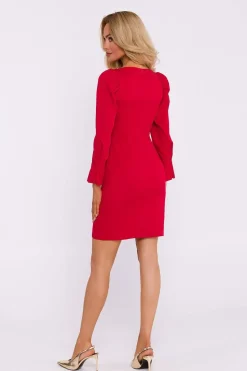 Robe de cocktail avec manches longues originales