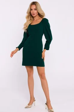 Robe de cocktail avec manches longues originales
