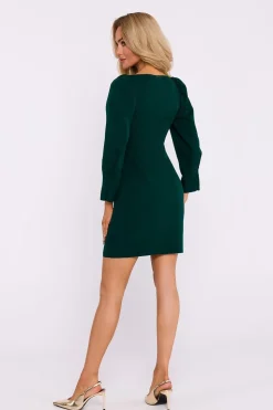 Robe de cocktail avec manches longues originales