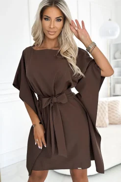 Robe de cocktail papillon courte