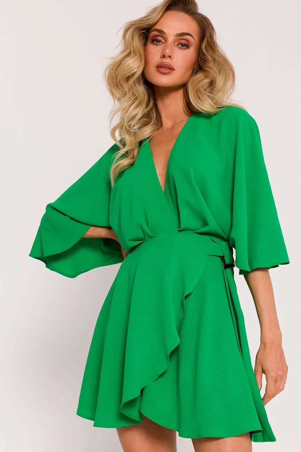 Robe de cocktail verte