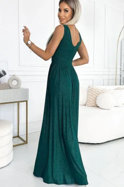 Robe de gala verte