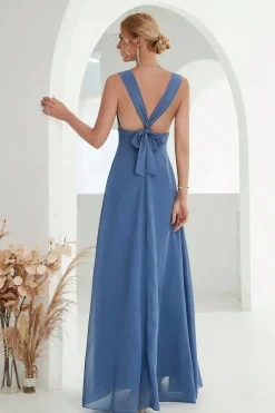 Robe demoiselle d'honneur beige crème