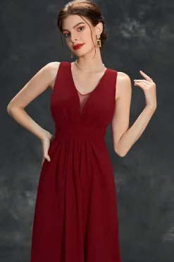 Robe demoiselle d'honneur beige crème