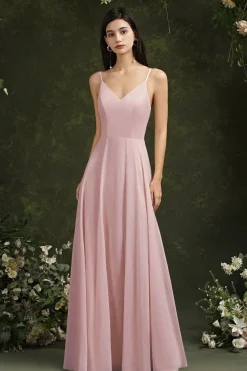 Robe demoiselle d'honneur chic dos dentelle