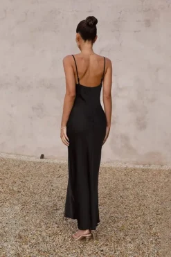 Robe demoiselle d'honneur en satin