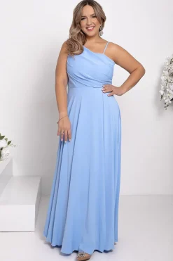 Robe demoiselle d'honneur longue fendue