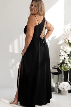 Robe demoiselle d'honneur longue fendue