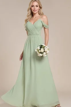 Robe demoiselle d'honneur longue dos nu