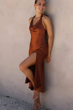 Robe demoiselle d'honneur midi dos nu