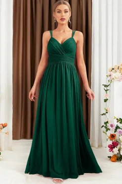 Robe demoiselle d'honneur rose poudré dos nu