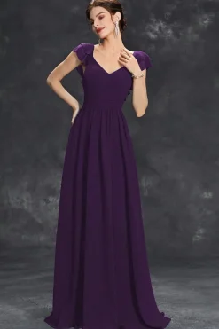 Robe demoiselle d'honneur terracotta