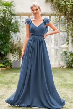 Robe demoiselle d'honneur terracotta