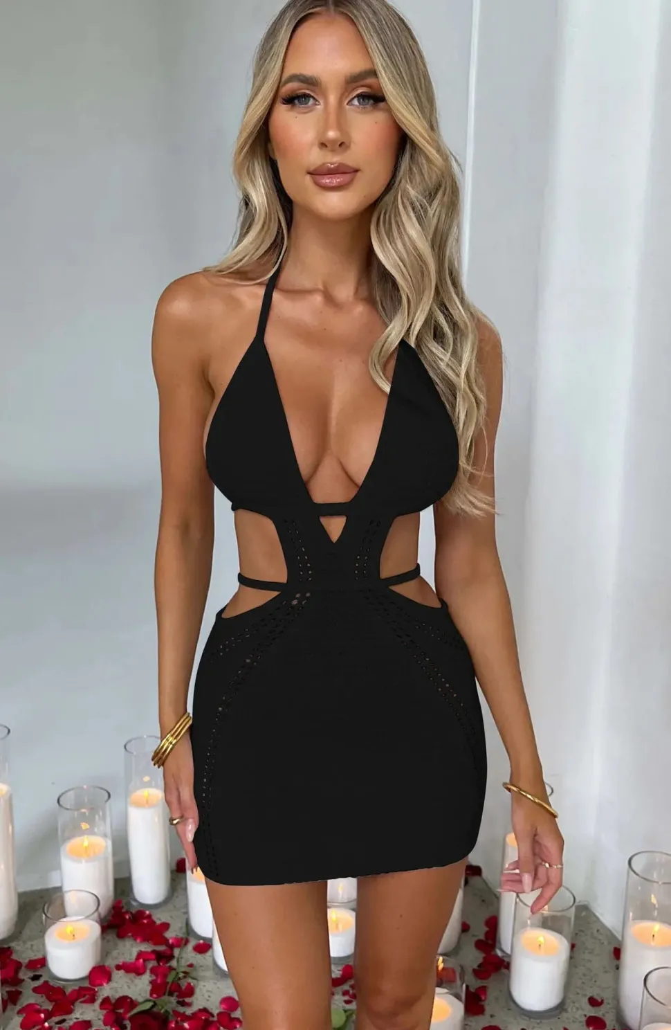 Robe de plage dos nu sexy