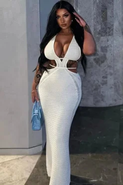 Robe de plage dos nu sexy