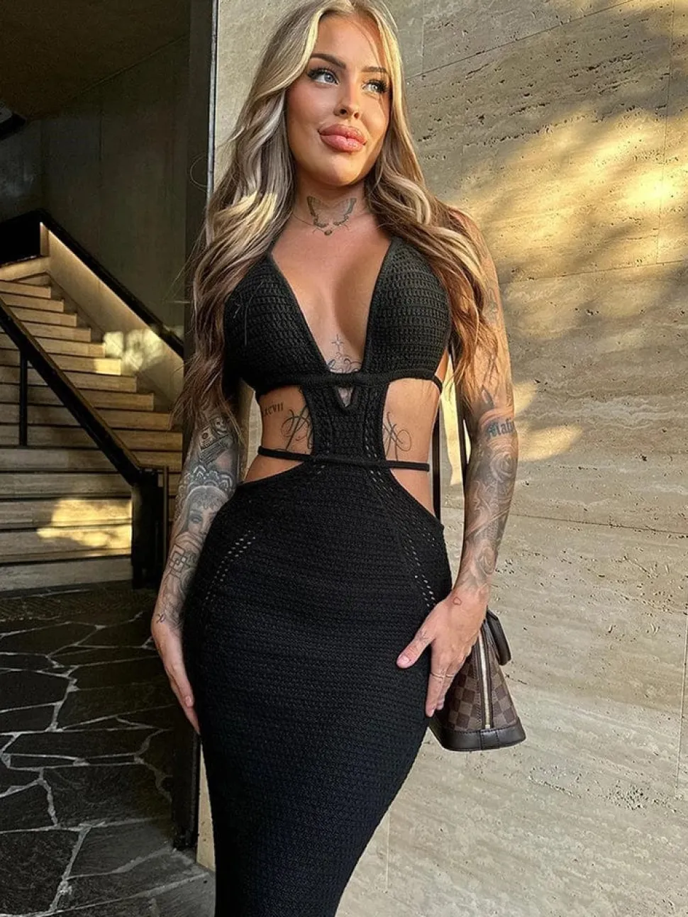 Robe de plage dos nu sexy