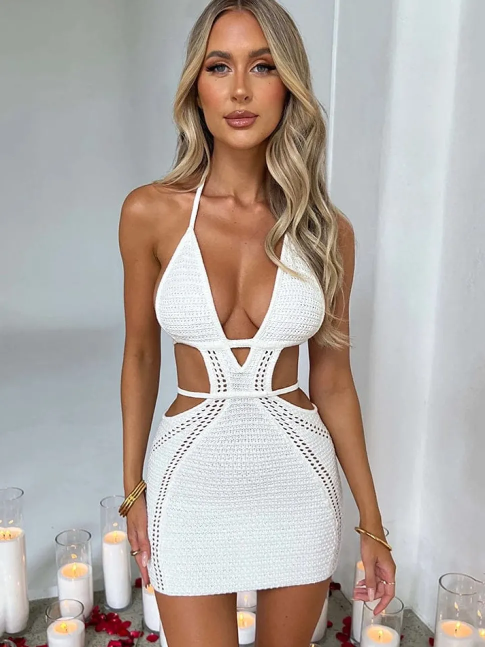 Robe de plage dos nu sexy