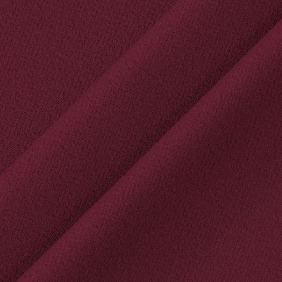 Robe de soirée bordeaux fendue moulante