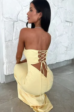 Robe de soirée chic dos nu