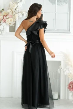Robe de soirée chic longue en tulle