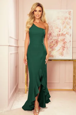 Robe de soirée chic longue fendue