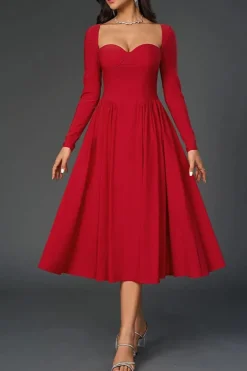 Robe de soirée chic midi princesse