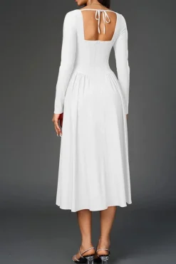 Robe de soirée chic midi princesse
