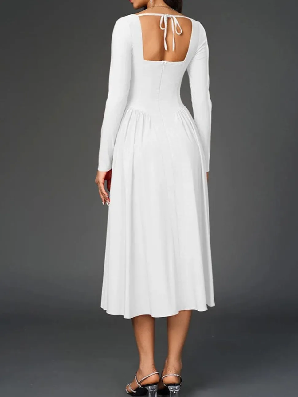 Robe de soirée chic midi princesse