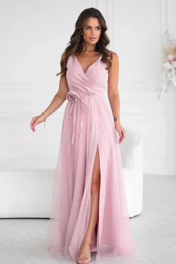 Robe de soirée chic sans manches