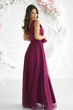 Robe de soirée chic sans manches